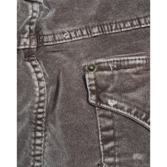 Y2K Zana Di Jeans Bootcut Brown Corduroy Womens Pants Size 22 - Picture 11 of 11